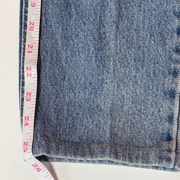 Vintage Levi's 512 Slim Tapered Mom Jeans 7 Jrs 97 - Picture 7 of 12